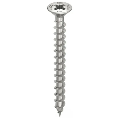 Afbeelding van HECO TOPIX Plus spaanplaatschroeven 3x25mm platkop RVS voldraad PZD 1 61622 (Per 200 stuks)