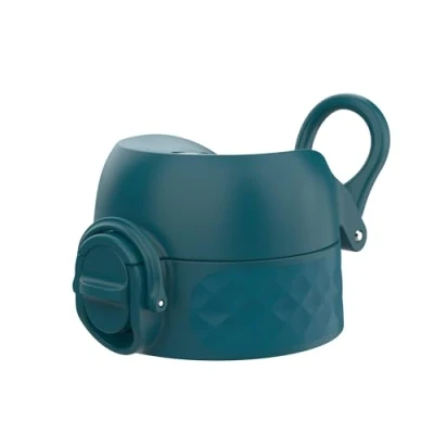 Afbeelding van ION8 OneTouch 2.0 lekvrij deksel, voor drinkflessen 320 ml, 350 400 500 600 vervanging donkerblauw, klein, kunststof