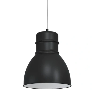 Afbeelding van EGLO Ebury Hanglamp E27 Ø 38 cm Zwart/Wit