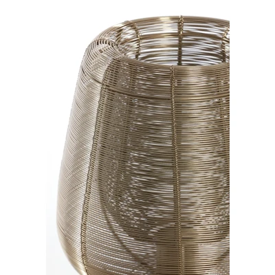 Afbeelding van Light &amp; Living Tafellamp ABOSO Ø24x54cm Goud
