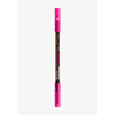 Afbeelding van NYX Professional Makeup Powder Louder BROW Pencil Wenkbrauwpotlood, Dames, Maat: 1.2 ml, 08 deep brown