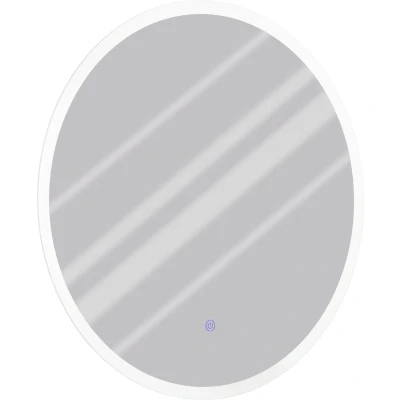 Afbeelding van EGLO Buenavista spiegel met verlichting LED Ø 60 cm TOUCH Zilver
