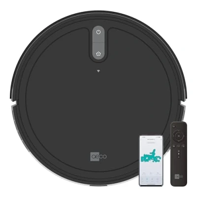 Afbeelding van aeco Vacubot X3 Robotstofzuiger Zwart Besturing via App, Op afstandsbedienbaar