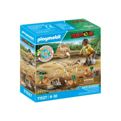 Afbeelding van Playmobil Dinos Uitgravingsvoorziening met Dino skelet 71527