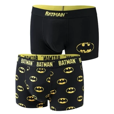 Afbeelding van soxo Batman Cedeau Herenboxershorts, katoen, origineel, 3 maten, 2 stuks