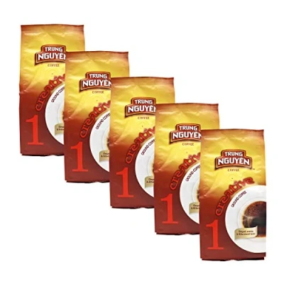 Afbeelding van 5 x 250 g Trung Nguyen Creative 1 koffie Vietnam Robusta gemalen