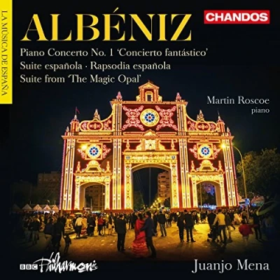 Afbeelding van Martin Roscoe, BBC Philharmonic Orchestra, Juanjo Mena Albéniz: Concerto Fantastico, etc. (CD)