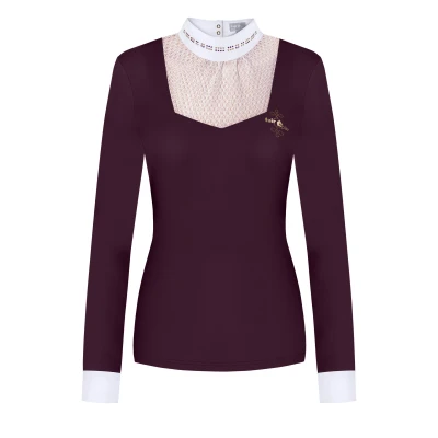 Image de Fair Play T shirt de Concours Lara Longues Manches Royal Berry