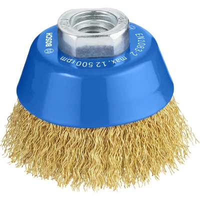Image de BOSCH 1608614020 brosse métallique en laiton 70 x 0,3 mm, M14