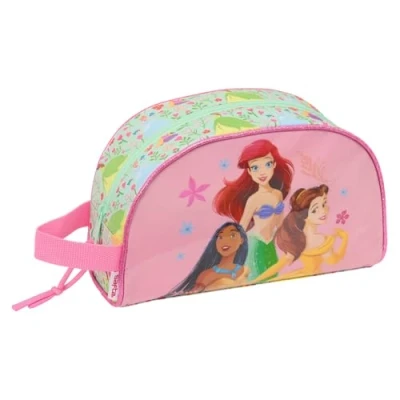 Afbeelding van Reistasje Disney Princess Bloom Groen Roze 26 x 16 9 cm