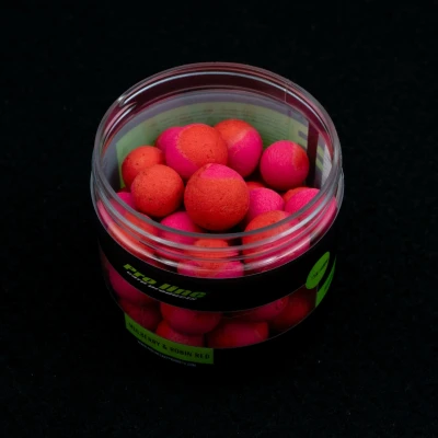 Afbeelding van Pro Line Wonka&#039;s Mulberry &amp; Robin Red 15&amp;18mm Mixed Hookbaits (200ml) Wafters