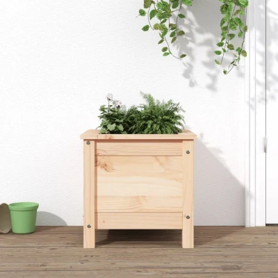 Afbeelding van Plantenbak 40x40x39 cm massief grenenhout