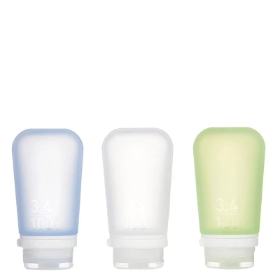 Afbeelding van Humangear GoToob+ 3 Pack Large Voorraadflesjes 100 Ml Multicolour Persoonlijke Verzorging