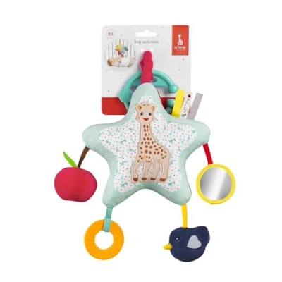 Afbeelding van Sophie de giraf activiteiten Ster Boxmobiel Baby speelgoed 6 Vanaf 0 maanden 40x25x8 cm Meerkleurig