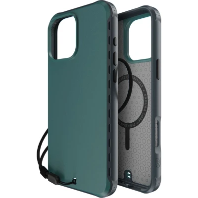 Afbeelding van BodyGuardz Hoesje Geschikt voor iPhone 16 Pro Max Paradigm Case turquoise