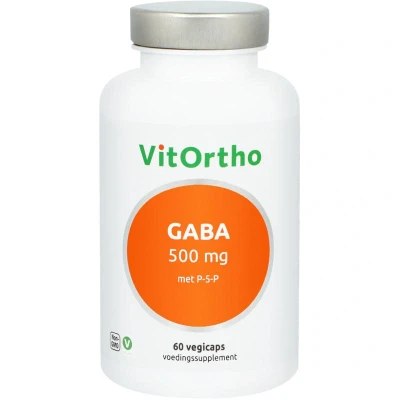 Afbeelding van VitOrtho GABA 500mg Vegicaps