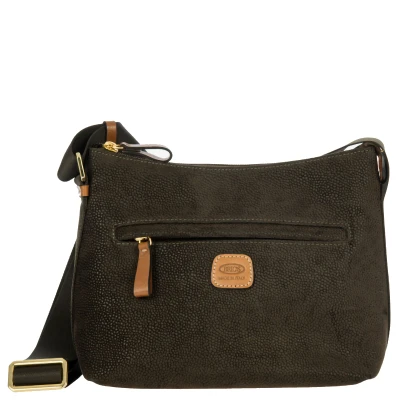 Afbeelding van Brics Medium Crossbodytas / Schoudertas Dames PVC Life Groen