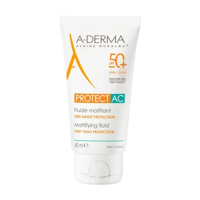 Afbeelding van A Derma Protect AC Fluide Matifiant Lotion 40 ml