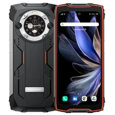 Afbeelding van Blackview BV9300 PRO Outdoor mobiele telefoon zonder contract (100 lm zaklamp), 24 GB + 256 batterij, 15080 mAh 6,7 inch 120 Hz 2,3 K display, 64 MP camera, IP68, Android 13,