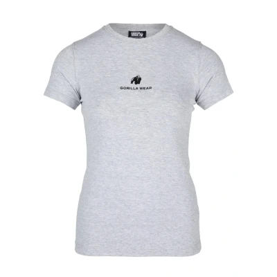Afbeelding van Gorilla Wear Estero Tshirt print, Dames, Maat: Small, Grey