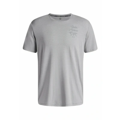 Afbeelding van Under Armour Sports Wordmark Tshirt print, Heren, Maat: Small, Mod gray light heather