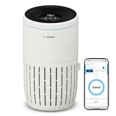Afbeelding van Bosch Home Comfort 7733703376 Air 4000i Luchtreiniger 62 m² Wit, Zwart