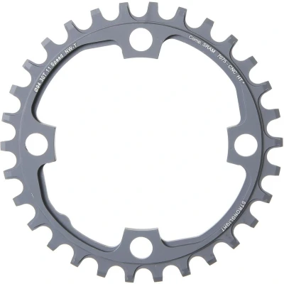 Afbeelding van Stronglight Ht3 Mtb 4b Sram X01 94 Bcd Kettingblad Zilver 30t