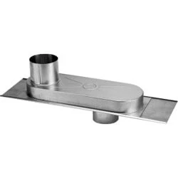 Afbeelding van Burgerhout aluminium haardaansluiting 100/110 mm rechte