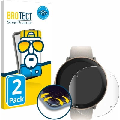 Afbeelding van BROTECT Screenprotector voor Polar Ignite 3 Folie Beschermfolie transparant volledig dekking (2 Stuks)