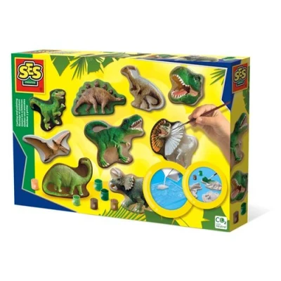 Image de Moulage et peinture Le monde des dinosaures