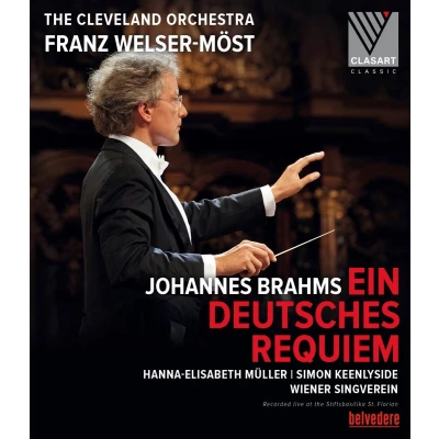 Afbeelding van Cleveland Orchestra, Franz Welser Möst Brahms: Ein Deutsches Requiem (Blu ray)
