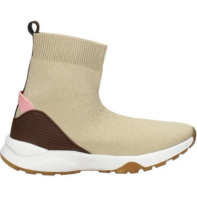 Afbeelding van Vingino Gina Hoge sneakers Meisjes Beige Maat 30