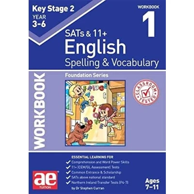 Afbeelding van KS2 Spelling &amp; Vocabulary Workbook 1