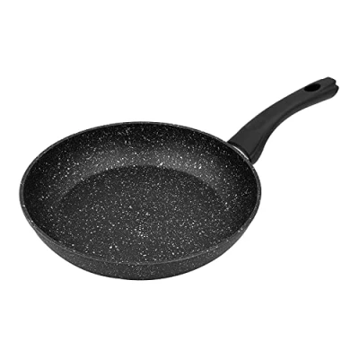 Afbeelding van Blackmoor Home Zelfklevende pan, krasbestendig, 24 cm, 67070, zwart, cm