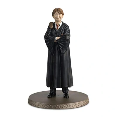 Afbeelding van Eaglemoss Harry Potter: Ron Weasley met Scabbers Resin Figuur Schaal 1:16
