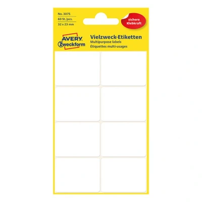 Image de AVERY Zweckform étiquettes multi usages, 32 x 23mm, blanches