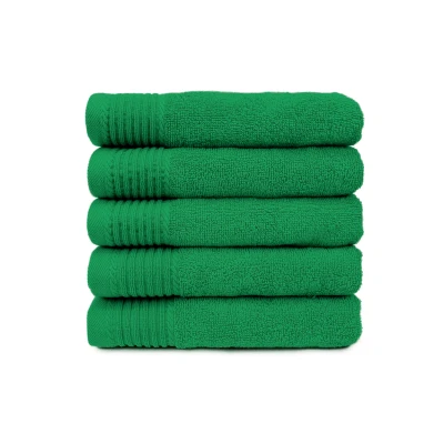 Afbeelding van 5 x The One Towelling handdoek 50x100 Groen