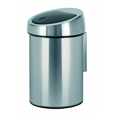 Afbeelding van Wandafvalemmer 3ltr Brabantia touch bin rvs