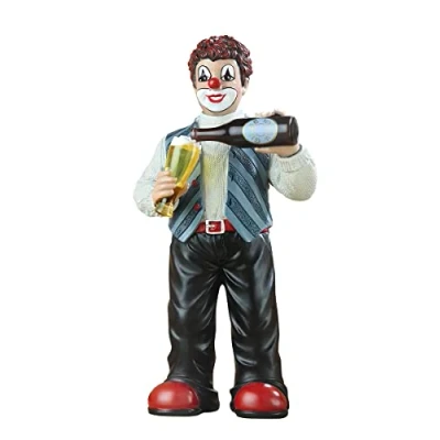 Afbeelding van Gildeclown Klein decoratief figuur en verzamelobject &quot;Wohl bekomms&quot; in hoogwaardige geschenkdoos accessoire cadeau voor mannen