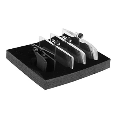 Afbeelding van vergrootglas, leesglas, clip vergrootglas voor schoonheidsbrillen