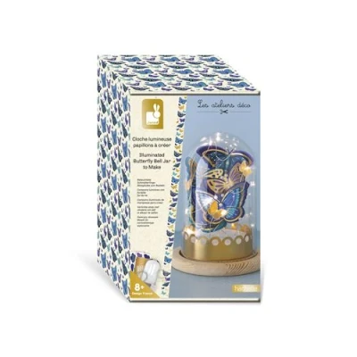 Image de Création perle et bijou Janod Cloche lumineuse papillons à créer