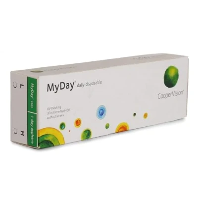Afbeelding van MyDay Daily Disposable 30 stuks zachte daglenzen BC 8,40 mm/diameter 14,20 mm/dioptrie 1,50