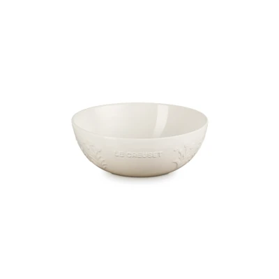 Afbeelding van Le Creuset Jardin Serveerbowl Rond 26cm 3,6l Meringue Aardewerk