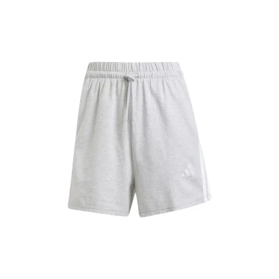 Afbeelding van adidas Sportswear Essentials Stripes Korte broeken Glow blue white, Dames, Maat: XL, white