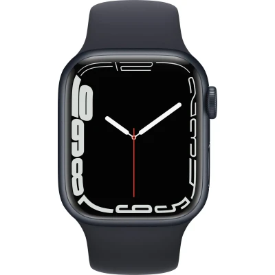 Afbeelding van Refurbished Apple Watch Series 7 GPS Midnight / 41mm Als nieuw