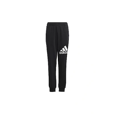 Afbeelding van adidas Sportswear Essentials Regular Fit Big Logo Katoenen Broek Kinderen Zwart 128