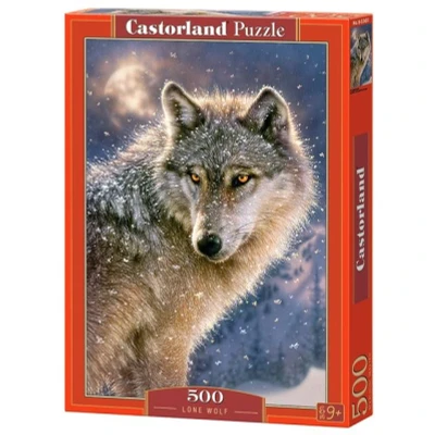 Image de Puzzle Castorland Loup Solitaire, 500 pièces