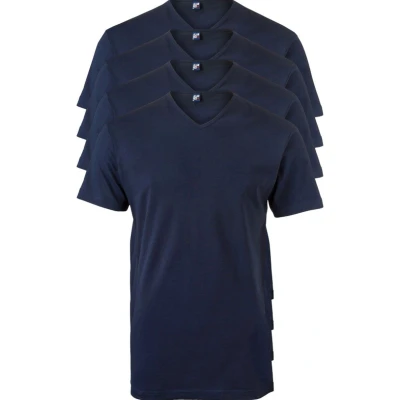 Afbeelding van ALAN RED Vermont T Shirts V Hals Navy Maat: S (4 PACK)