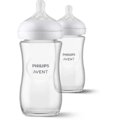 Image de Avent Natural Response 3.0 Biberon Duo 2x240ml Verre