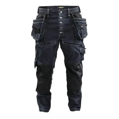 Image de Pantalon x1900 artisan Cordura® denim/stretch 2D marine/noir